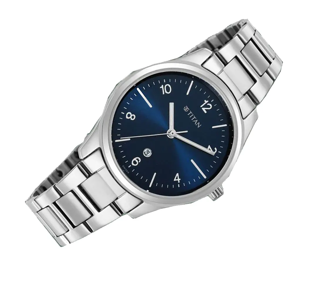 Titan Trendsetters Blue Dial Analog Ladies Watch- 2639SM07